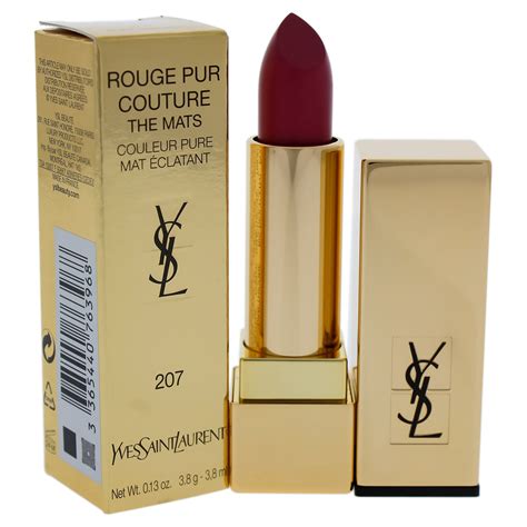 yves saint laurent rouge pur couture the mats 207|Yves Saint Laurent Rouge Pur Couture The Mats .